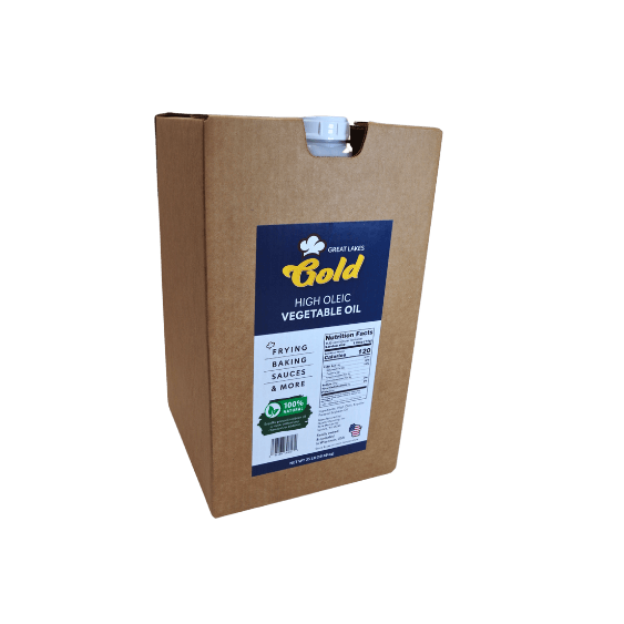 Box of Great Lakes Gold High Oleic Soybean Oil